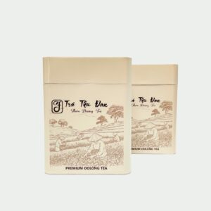 Set 2 hộp thiếc (có thể tặng kèm long nhãn)